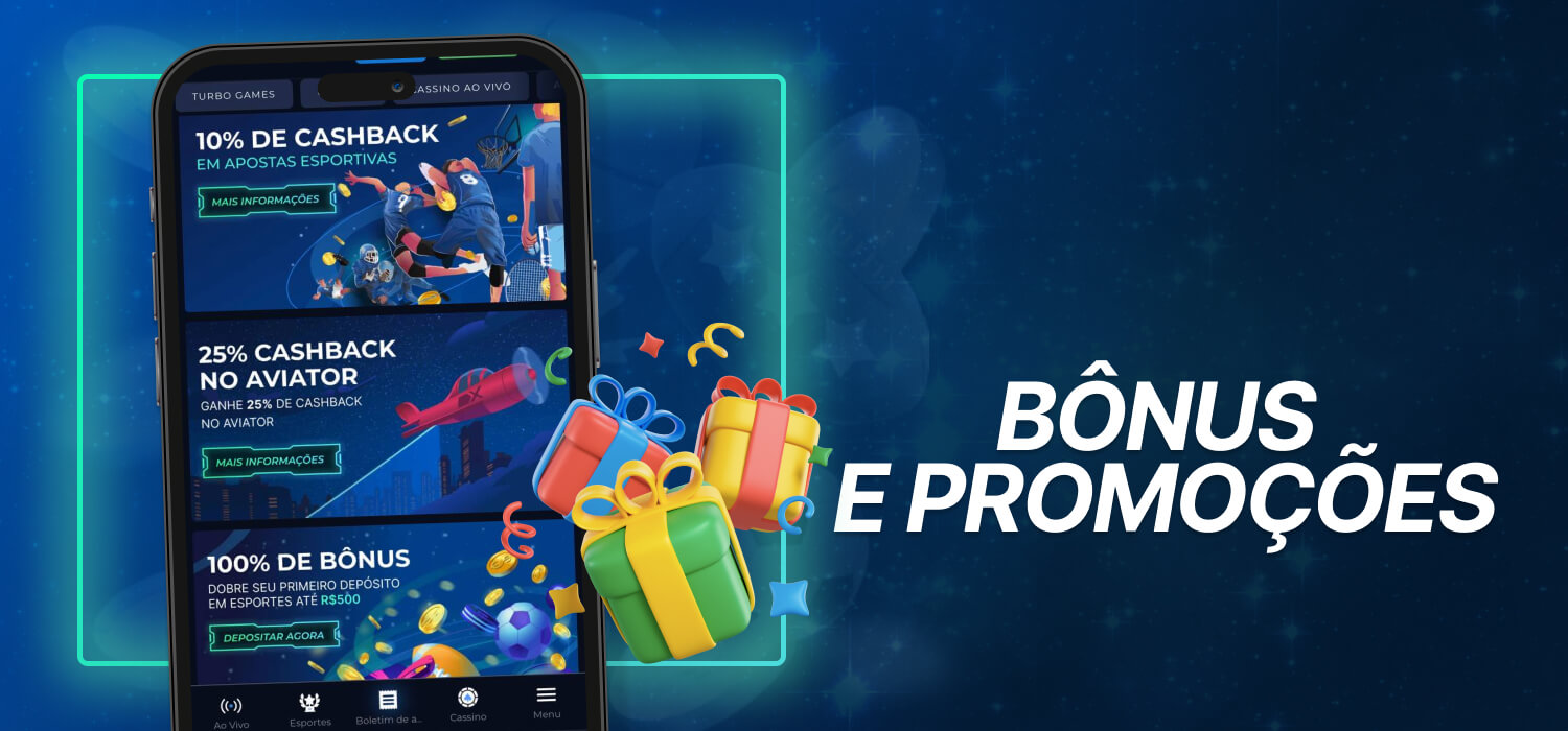 bonus e promocoes app